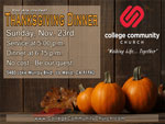 Thanksgiving Dinner - November 22, 2014