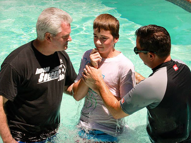 Water Baptism - August 9, 2015